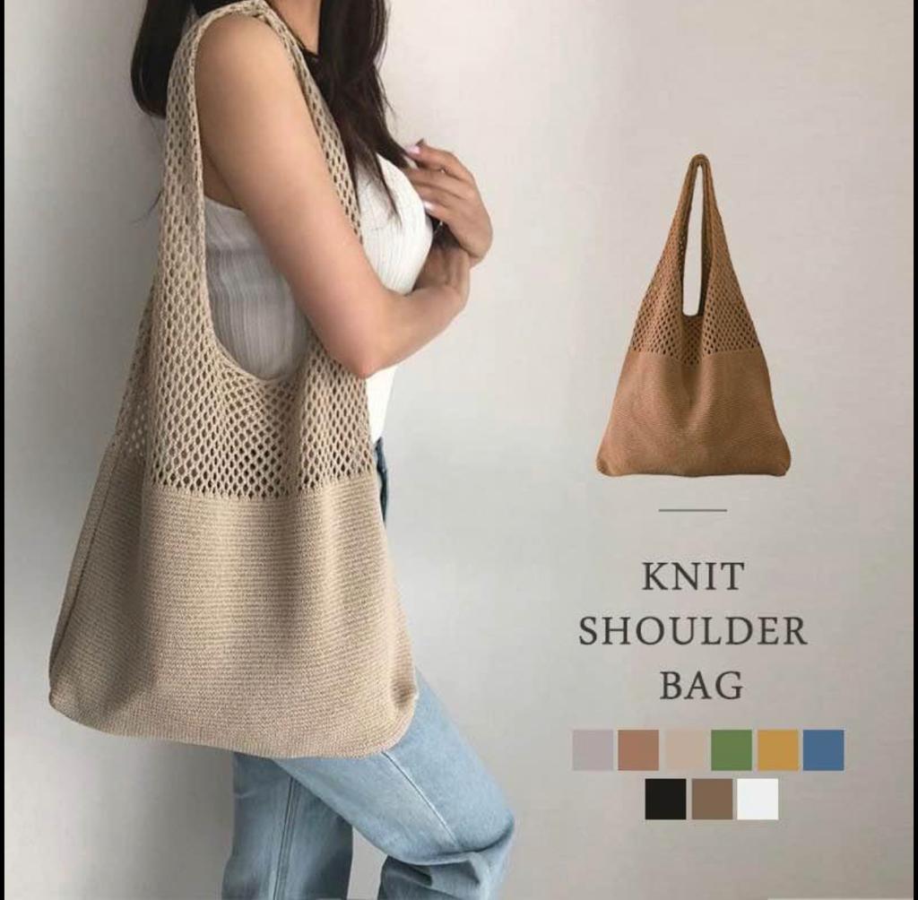針織單肩袋CB098