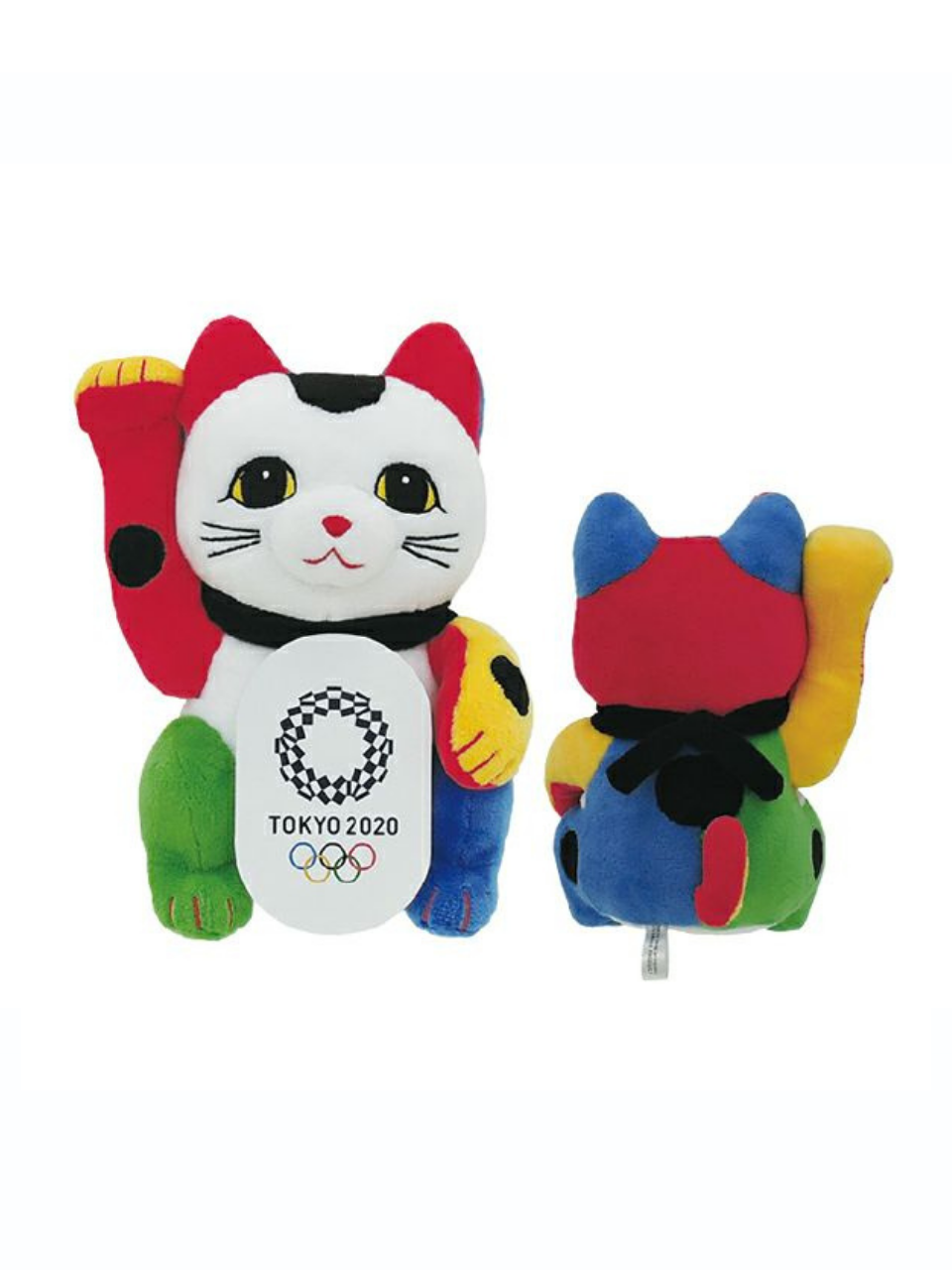 2020年東京奧運會會徽招財貓公仔 17cm