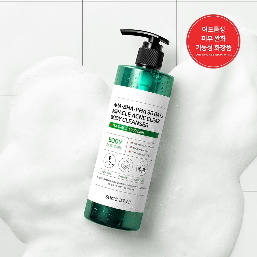 SOME BY MI AHA．BHA．PHA 30 Days Miracle Acne Clear Body Cleanser 400g