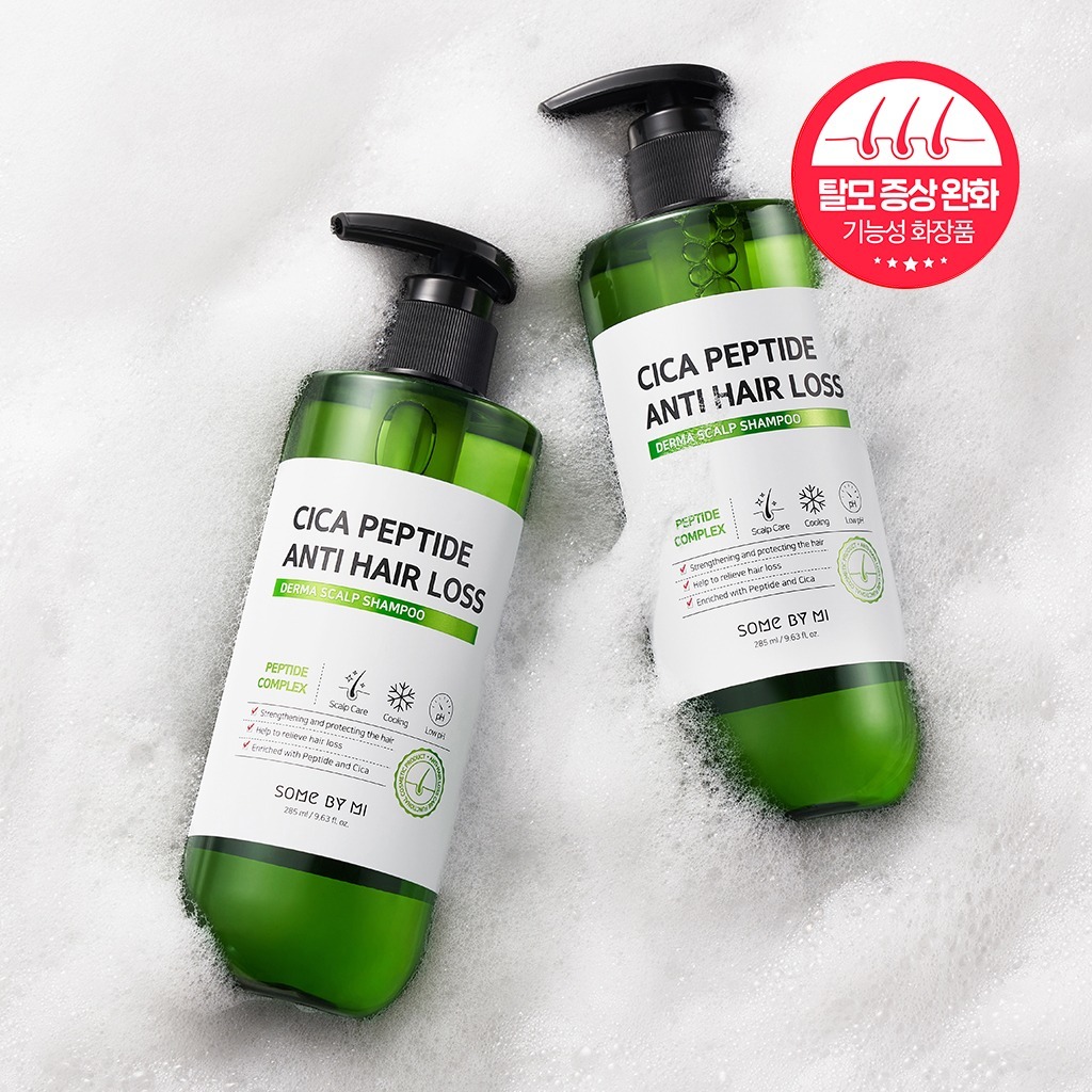 SOME BY MI Cica Peptide Anti Hair Loss Derma Scalp Shampoo 285ml