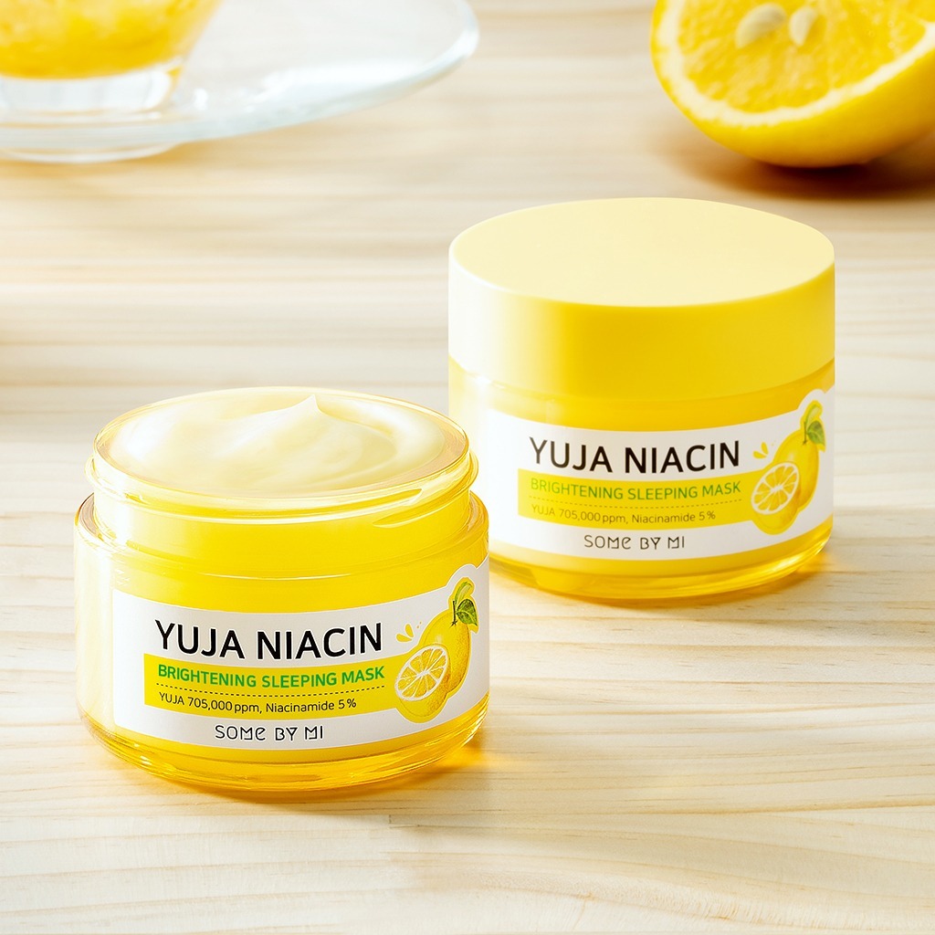 SOME BY MI Yuja Niacin Brightening Sleeping Mask 60g