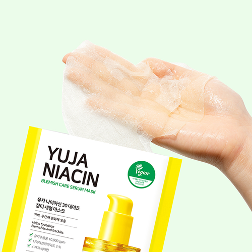 SOME BY MI Yuja Niacin Blemish Care Serum Mask [10PCS]
