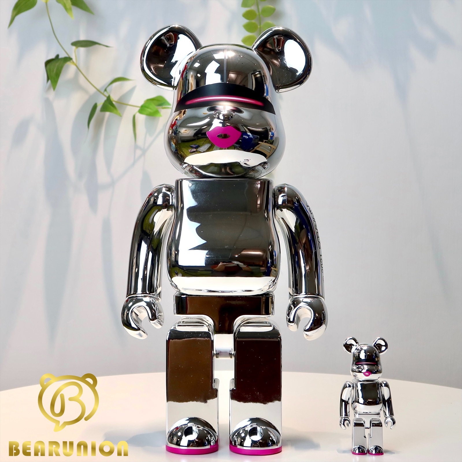 BE@RBRICK 400% 100% SORAYAMA × 2G SILVER Ver