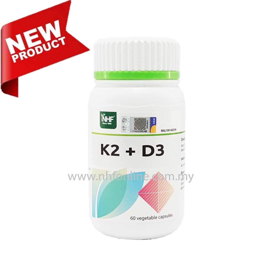 NHF Vitamin K2+ D3 Important for Kidney & Dialysis
