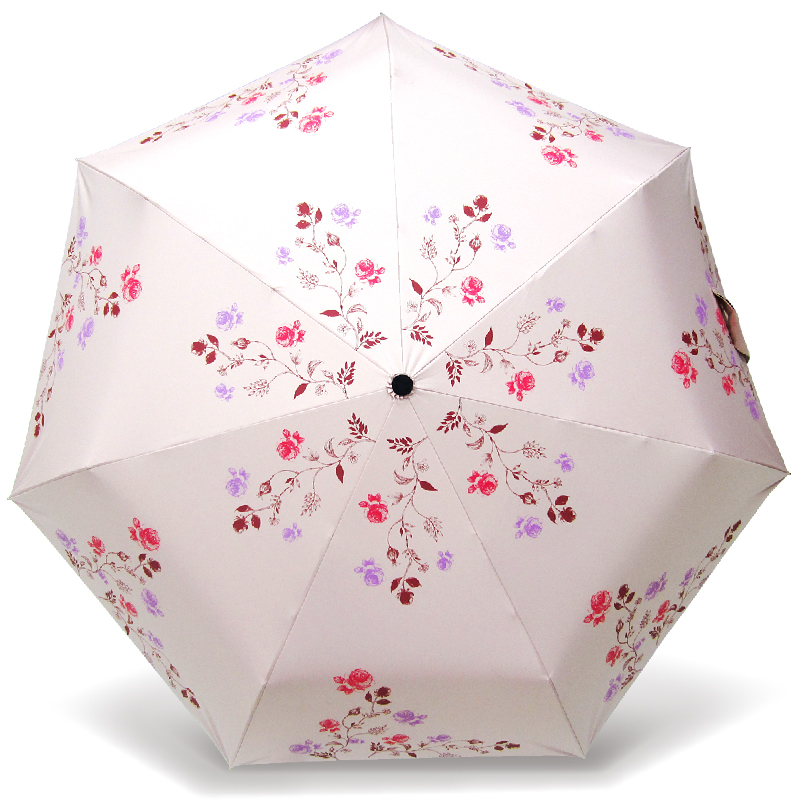 【傘電俠】安全自動開收傘-野玫瑰(適合1-2人)
