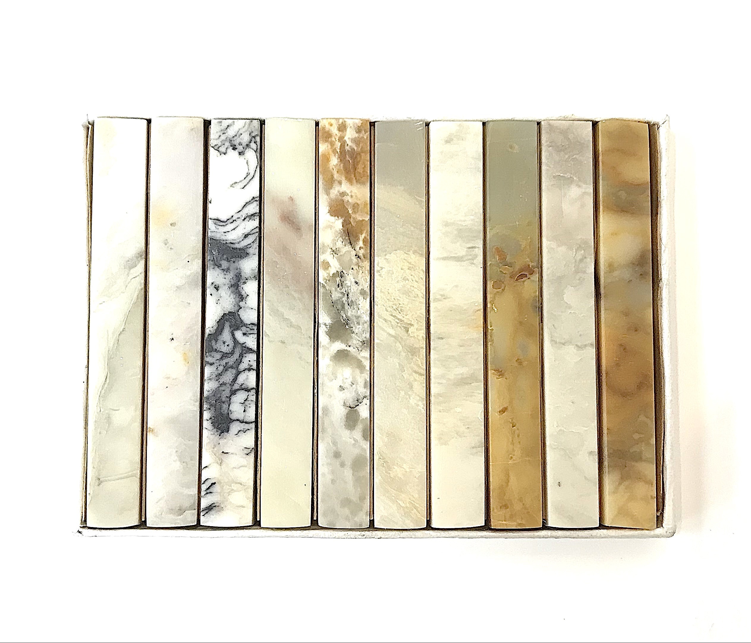 巴林彩凍石0.5x0.5x5cm