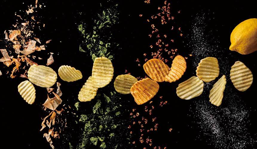 Calbee PLUS x Tokyo Banana 貝類海苔味厚切薯片