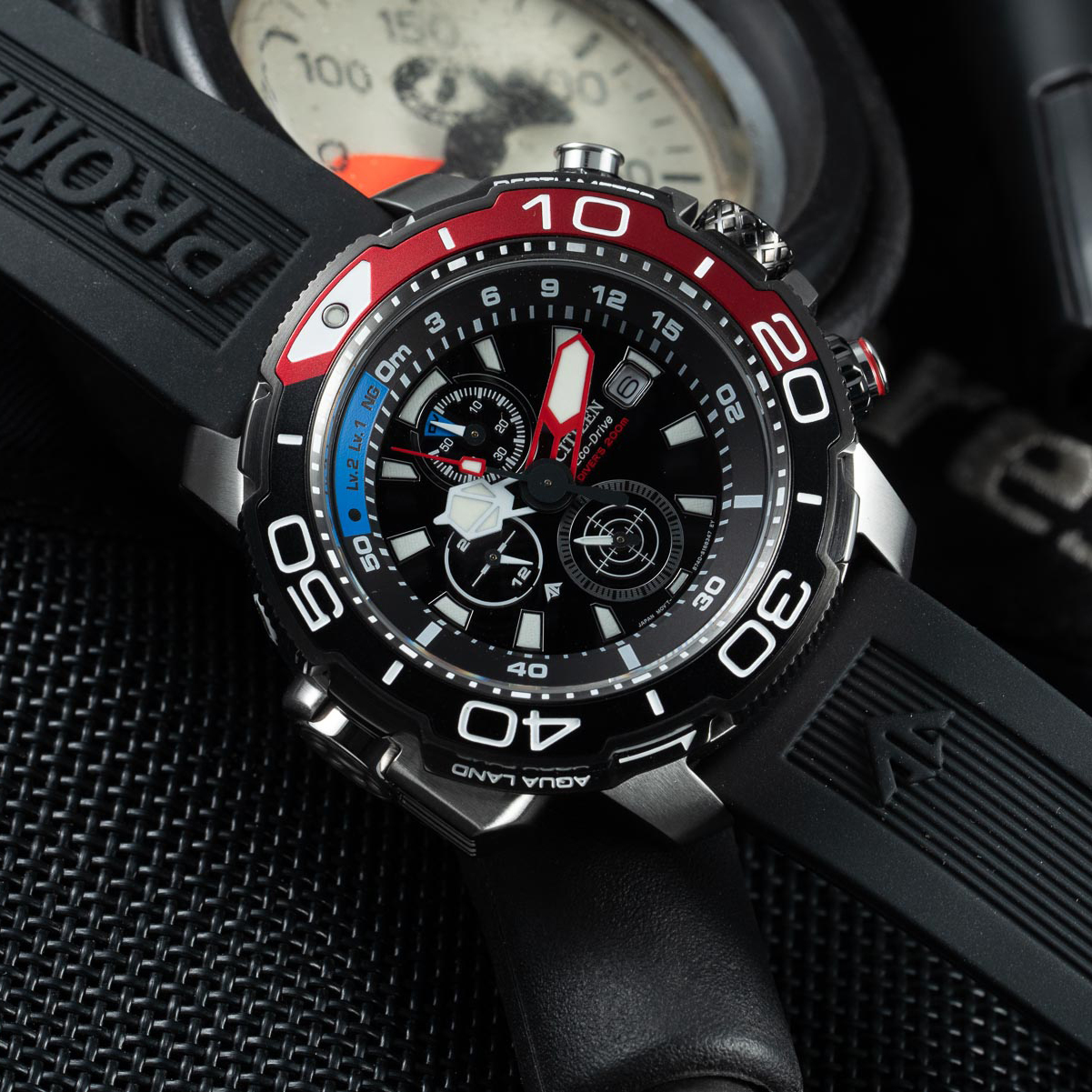 Citizen Promaster 潛水錶 200m 光動能 BJ2167-03E