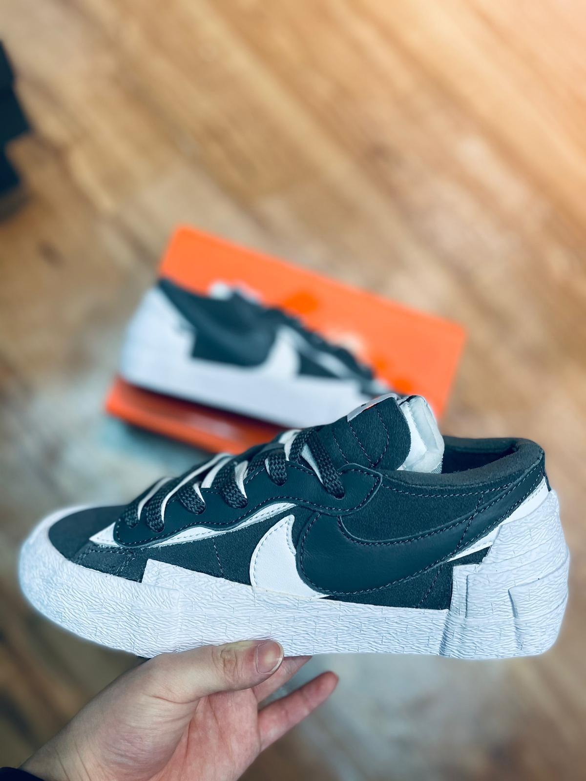 {現貨} Sacai X Nike Blazer Low "Iron Grey"