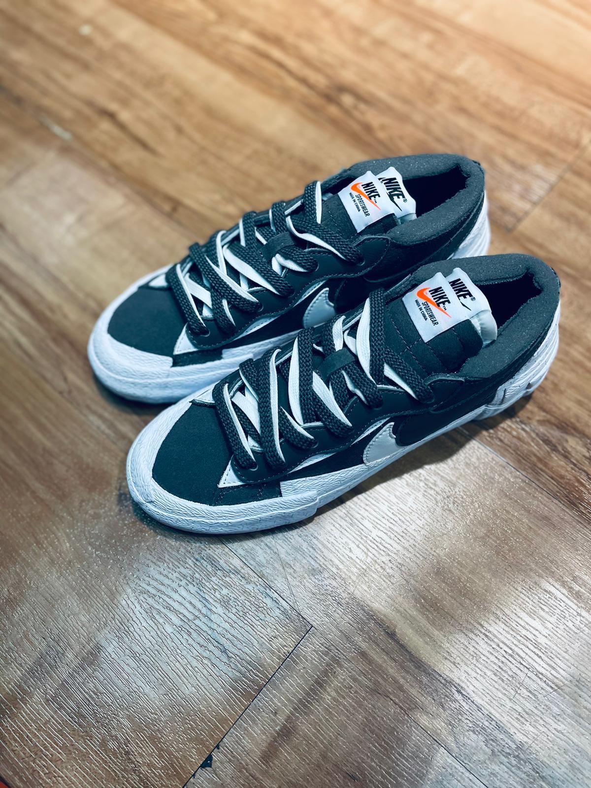 iron grey blazer sacai