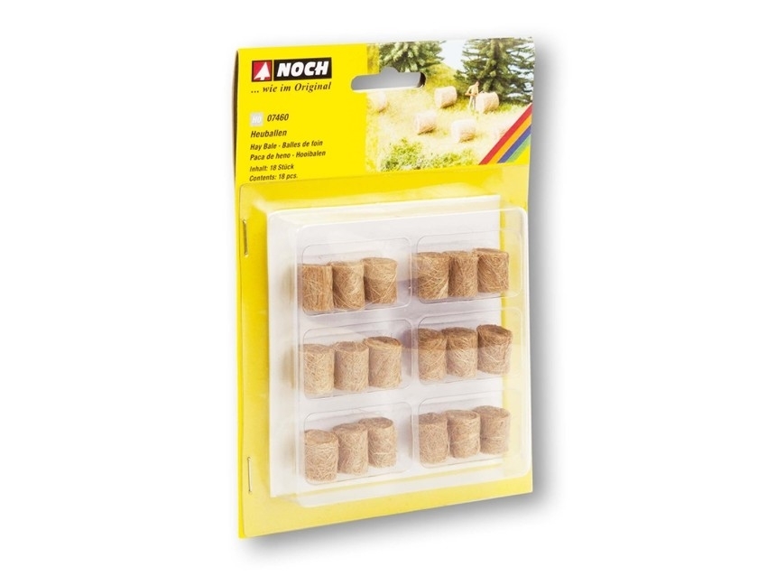 Noch 07460 HO scale Hay Bales 18 Piece