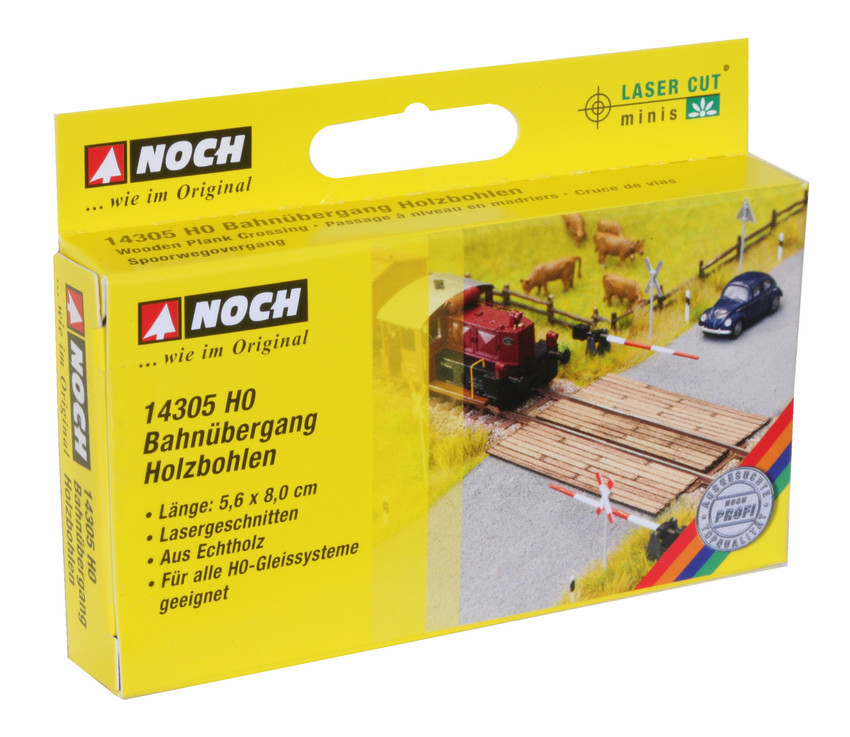Noch 14305 HO Wooden Plank Crossing