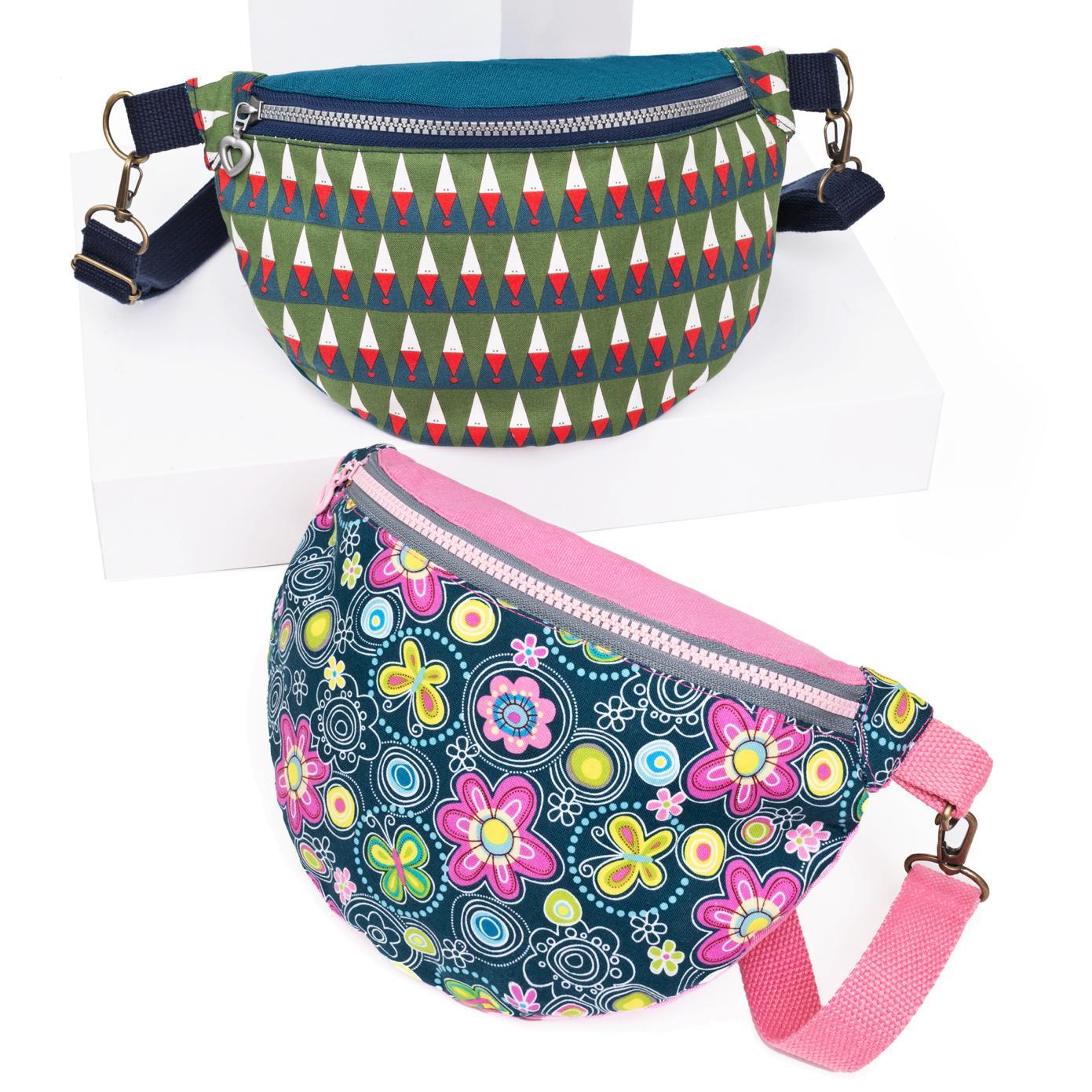 簡易三用包(腰包/前背/斜背包)材料包/個