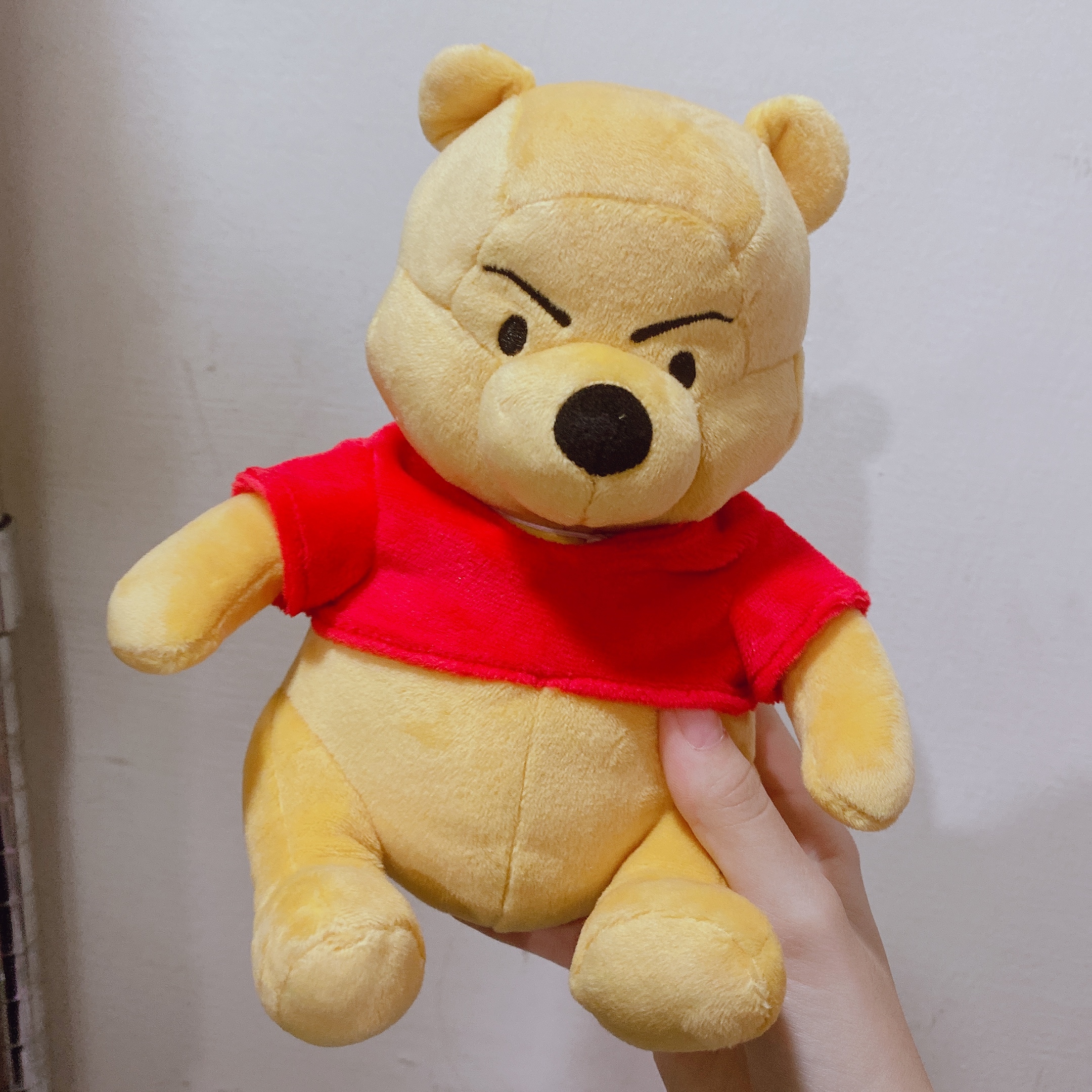 日本迪士尼迷因系列生氣維尼娃娃