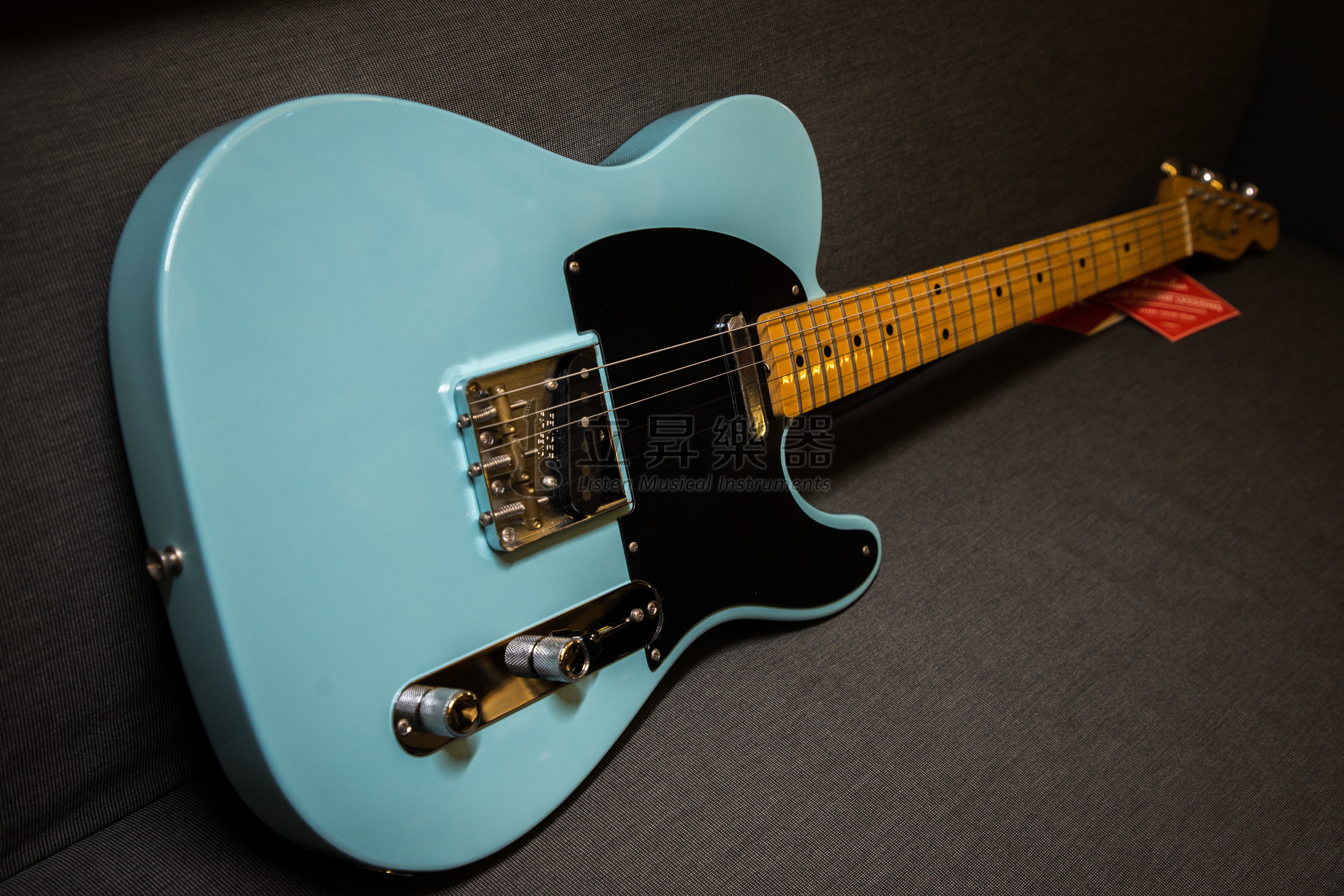 Fender Fender VINTERA 50S TELECASTER MODIFIED Daphne Blue 達芙妮藍 楓木指板 電吉他 墨廠 第 3 張圖片｜三峽吉他 / Bass