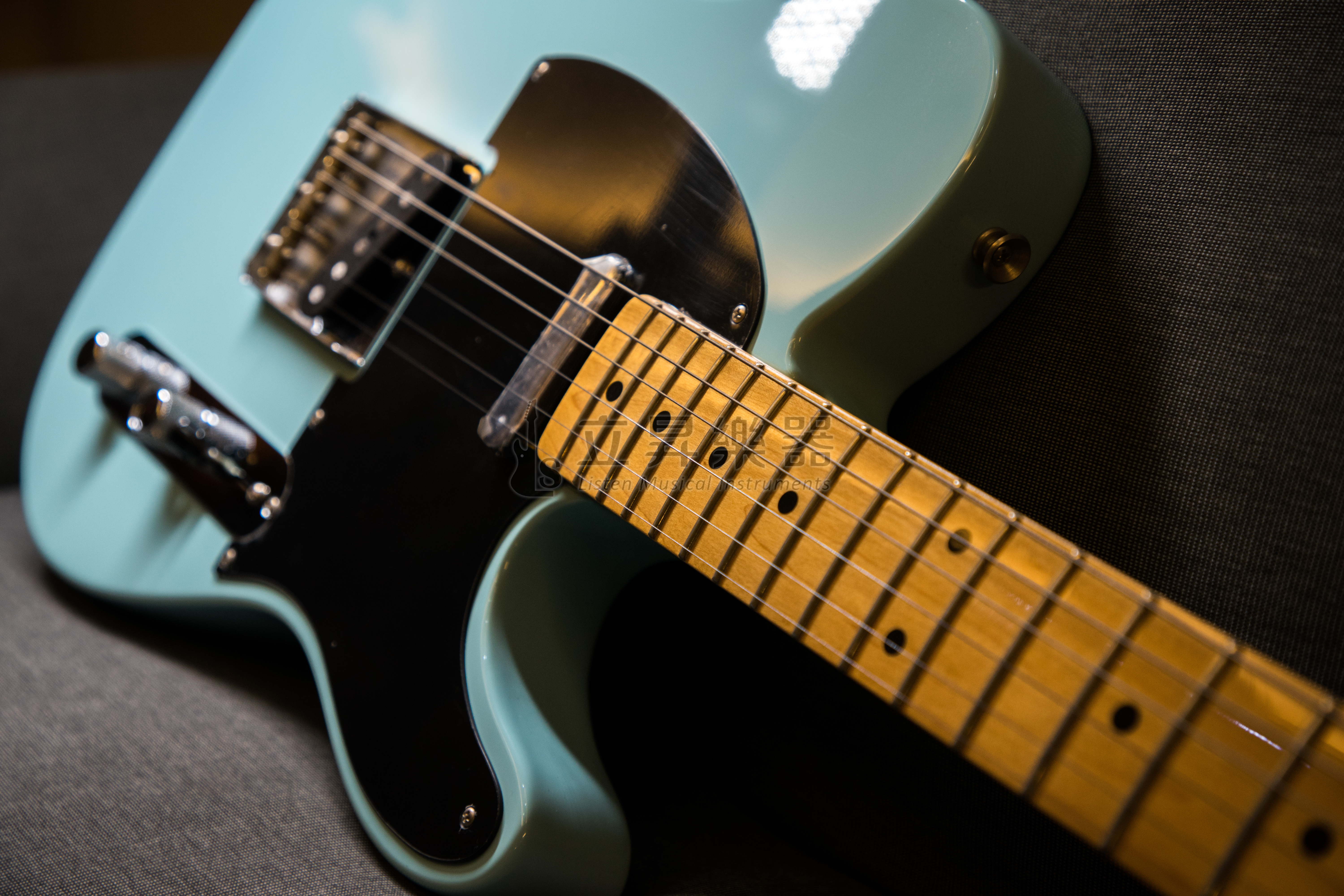 Fender Fender VINTERA 50S TELECASTER MODIFIED Daphne Blue 達芙妮藍 楓木指板 電吉他 墨廠 第 4 張圖片｜三峽吉他 / Bass