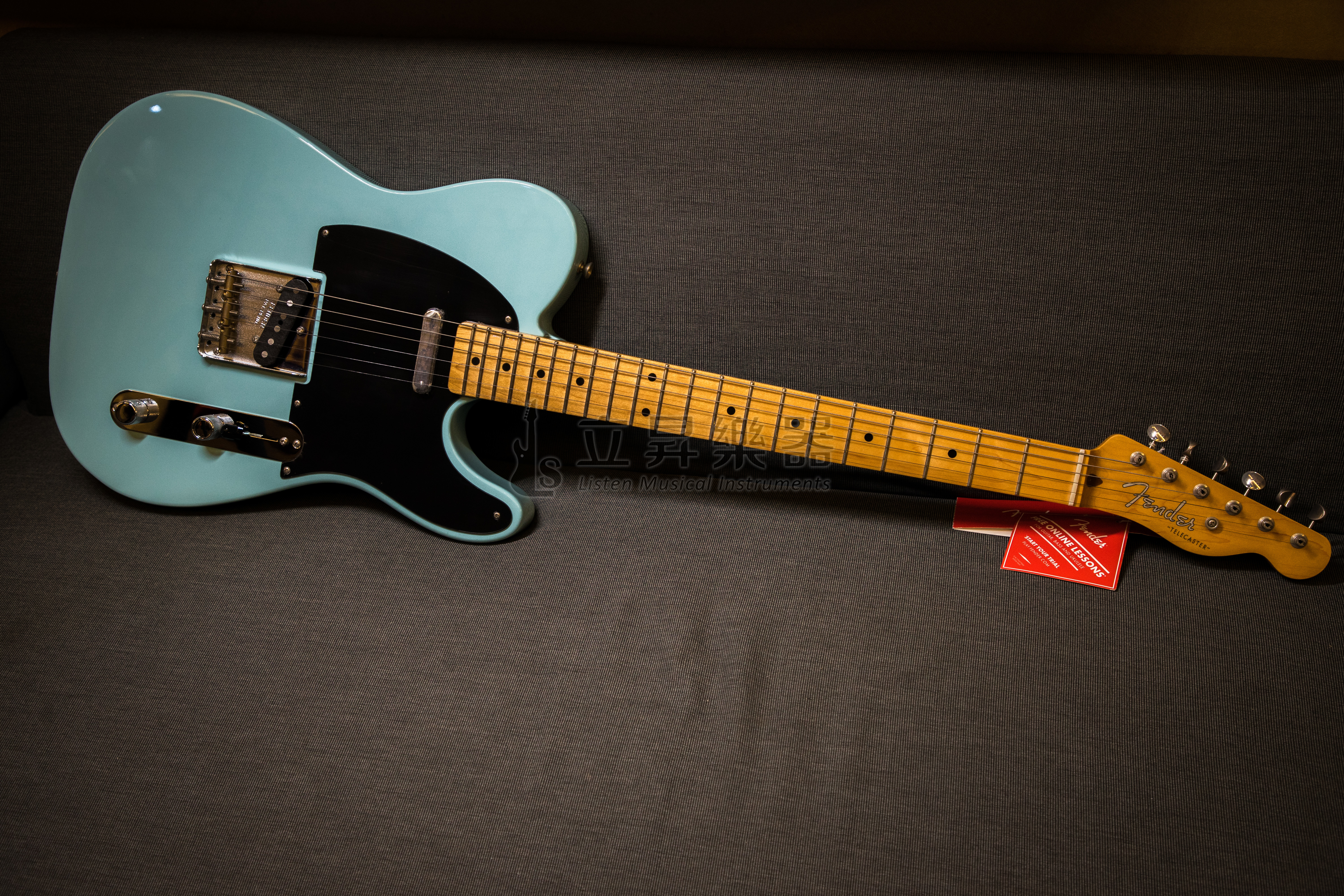 Fender VINTERA 50S TELECASTER MODIFIED Daphne Blue 達芙妮藍 楓木指板 電吉他 墨廠