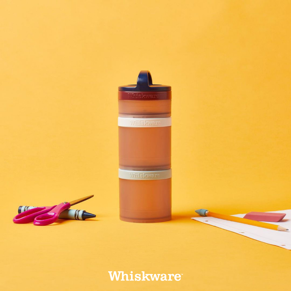 Whiskware™｜Snacking Containers｜三層零食盒｜葡萄紫