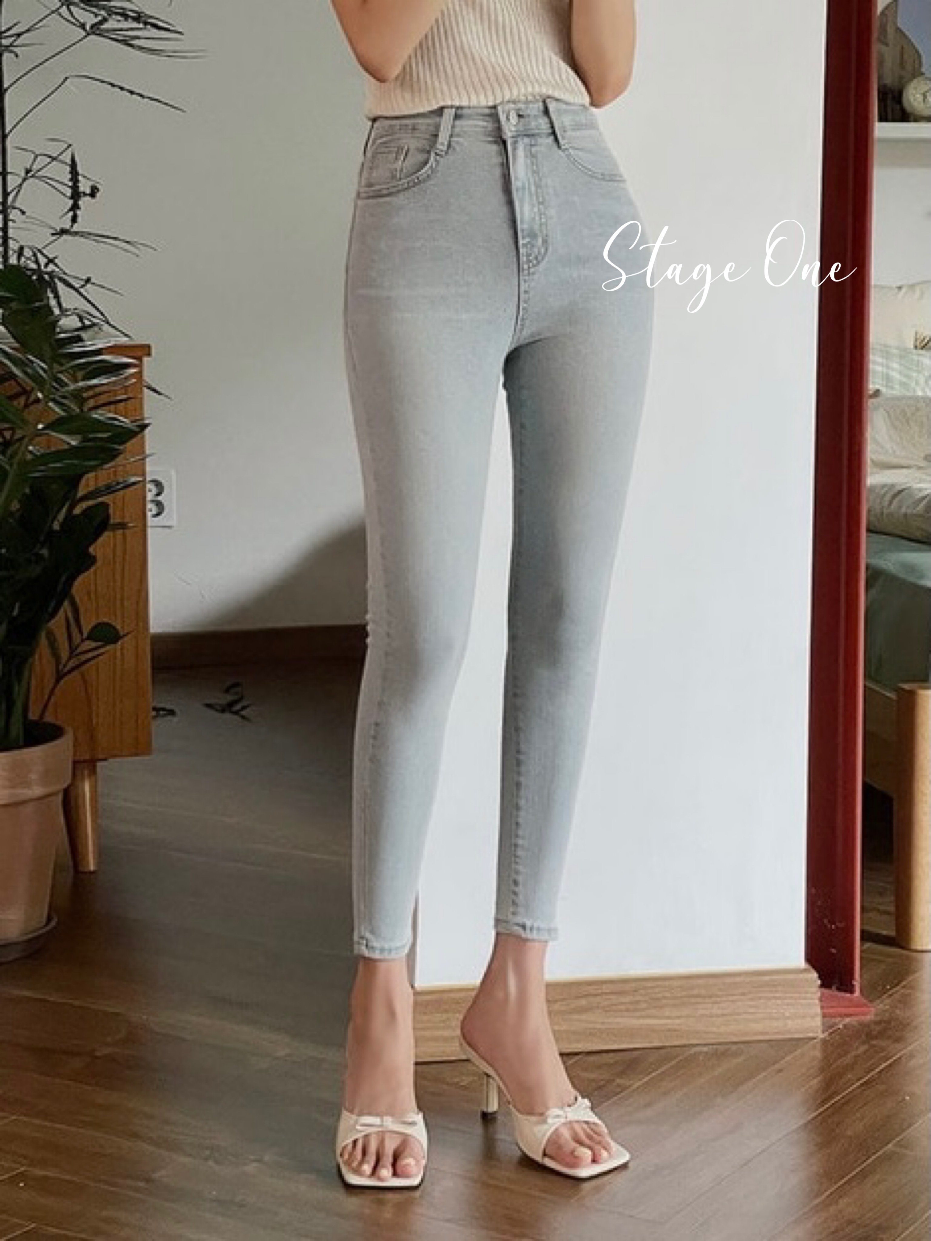 韓國製🇰🇷PT31 小個子必入｜超顯瘦彈性緊身牛仔褲