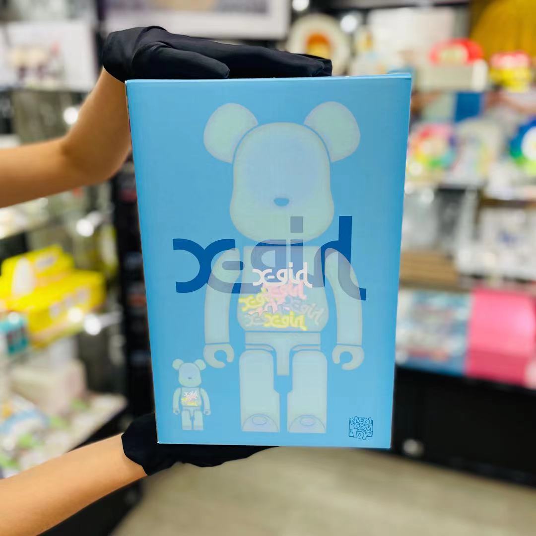 MEDICOM TOY - be@rbrick X-girl 2021 400% & 100% ベアブリックの+