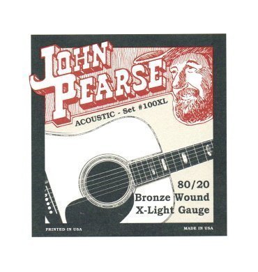 John Pearse 10-47 11-50 美製磷青銅木吉他弦 錄音室專用