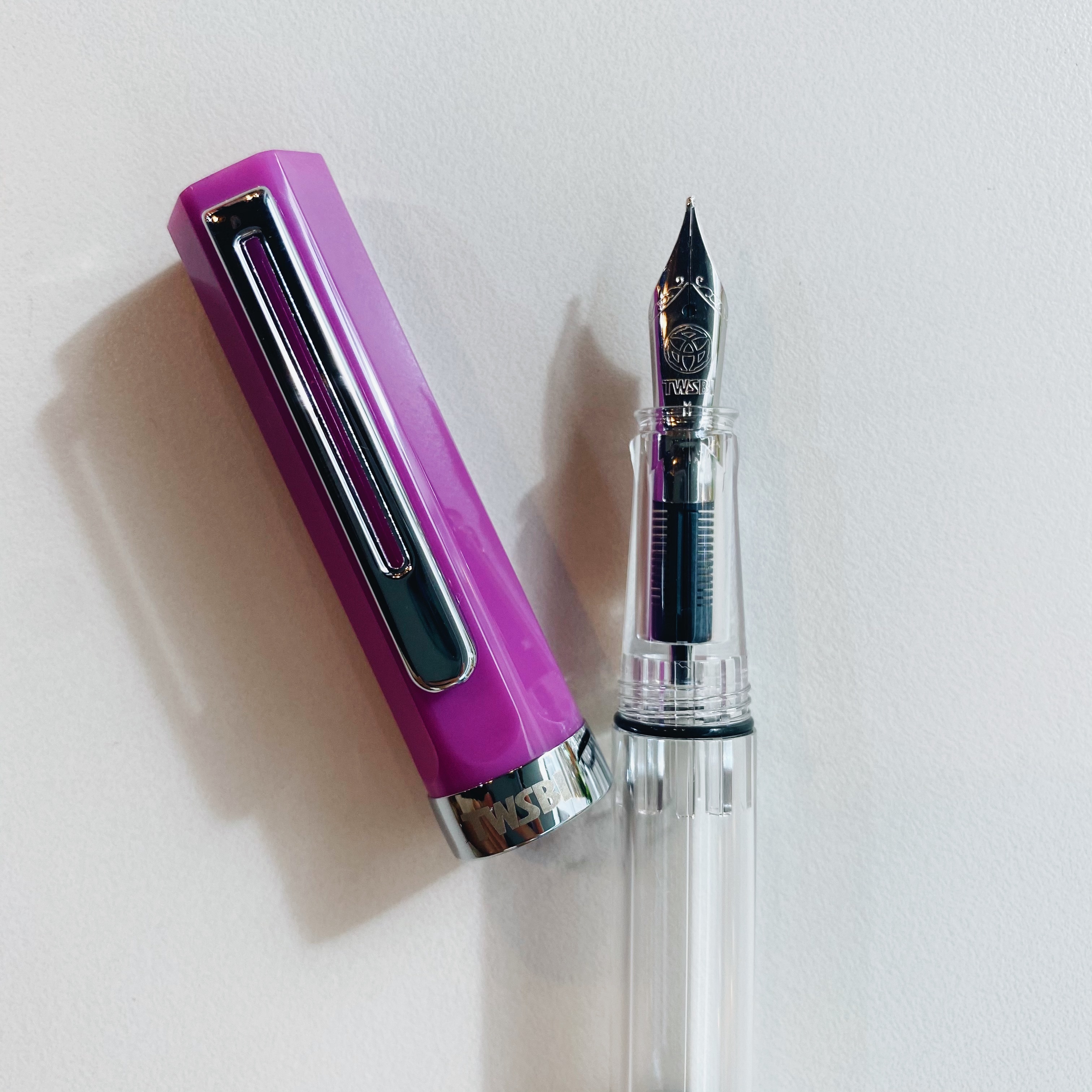 三文堂 ECO 活塞上墨式鋼筆 丁香紫