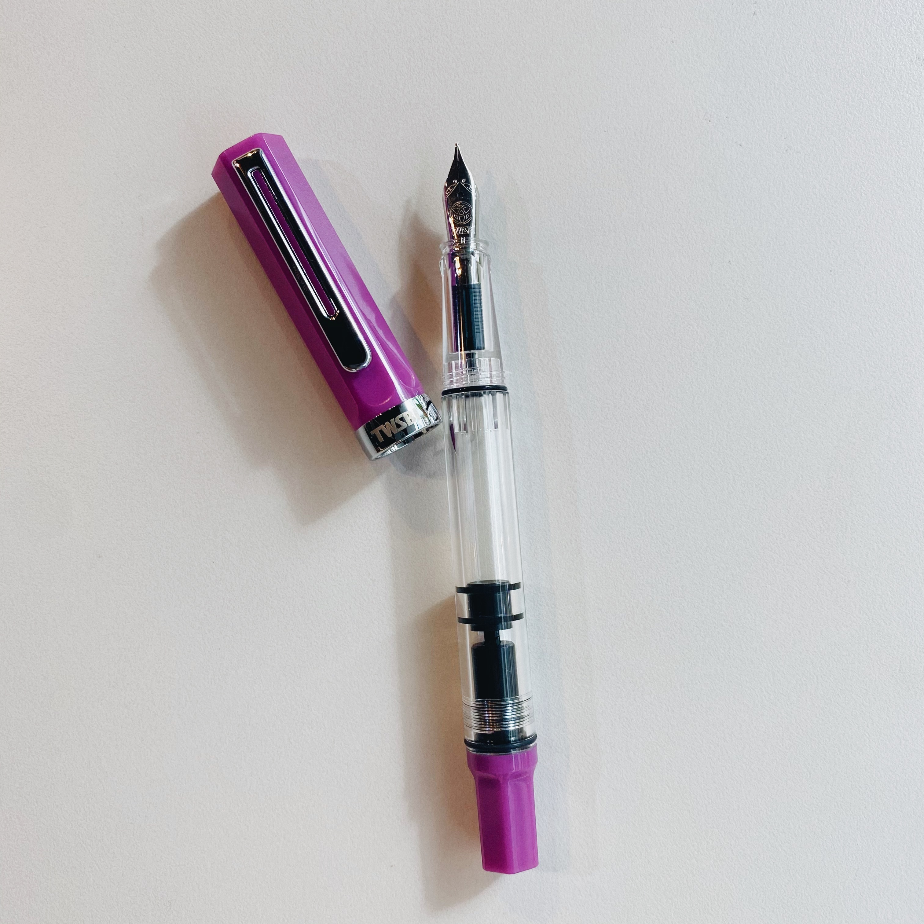 三文堂 ECO 活塞上墨式鋼筆 丁香紫