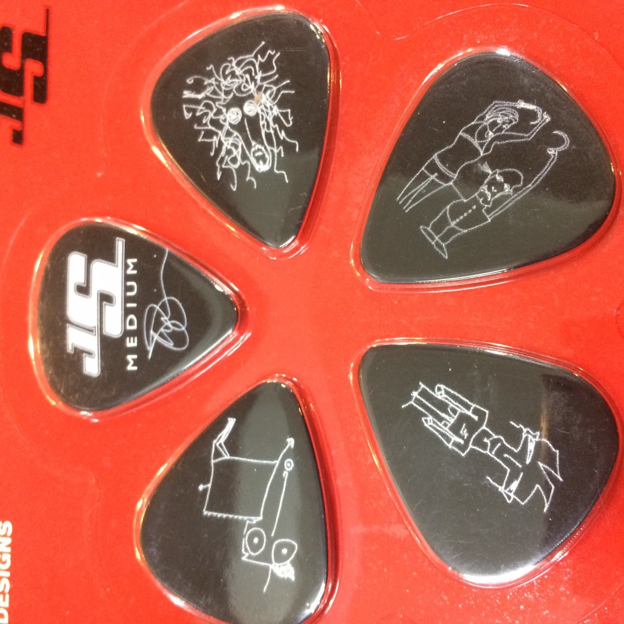 D'Addario Joe Satriani Pick 匹克