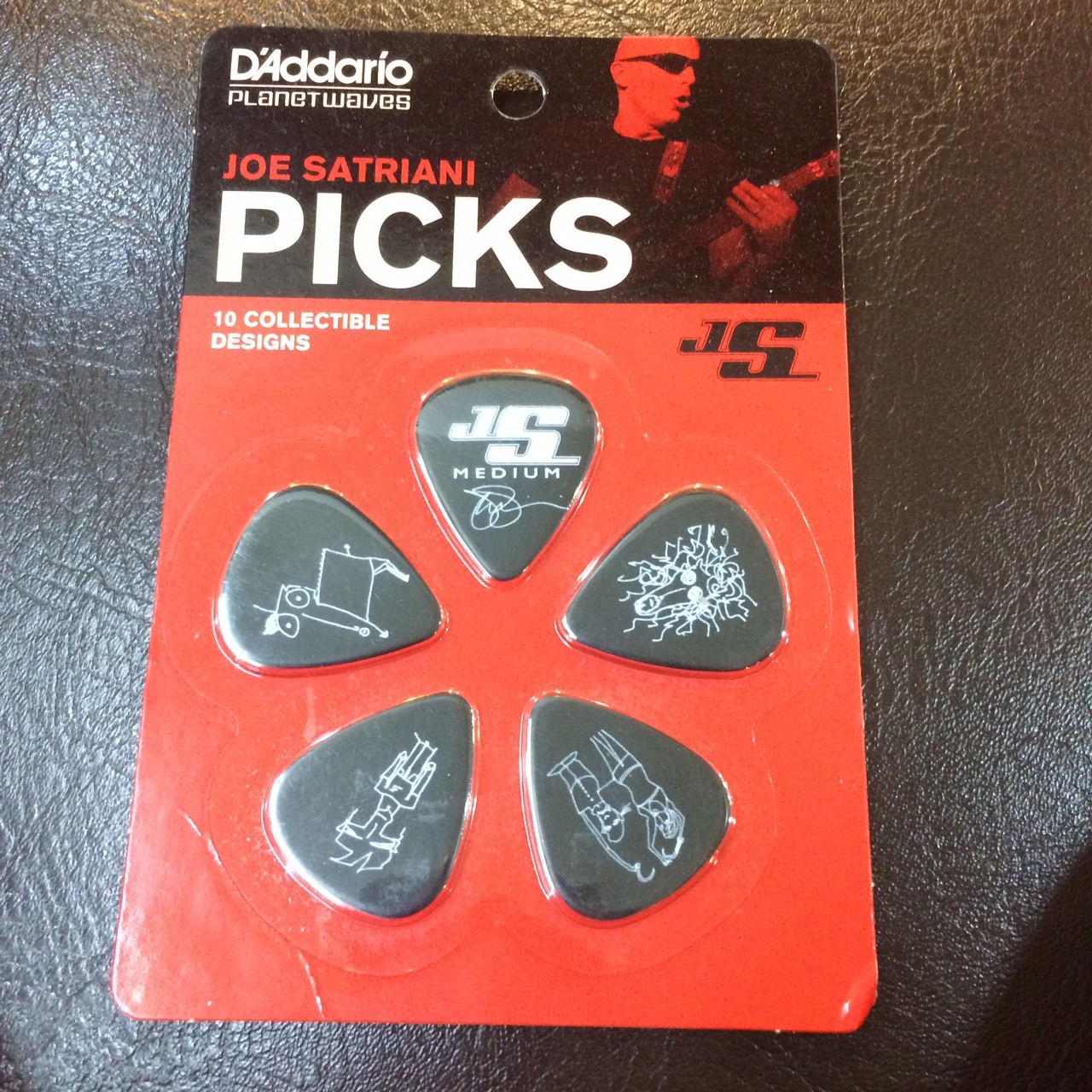 D'Addario Joe Satriani Pick 匹克