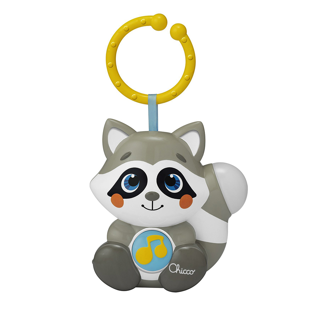 小浣熊吊掛式音樂夜燈