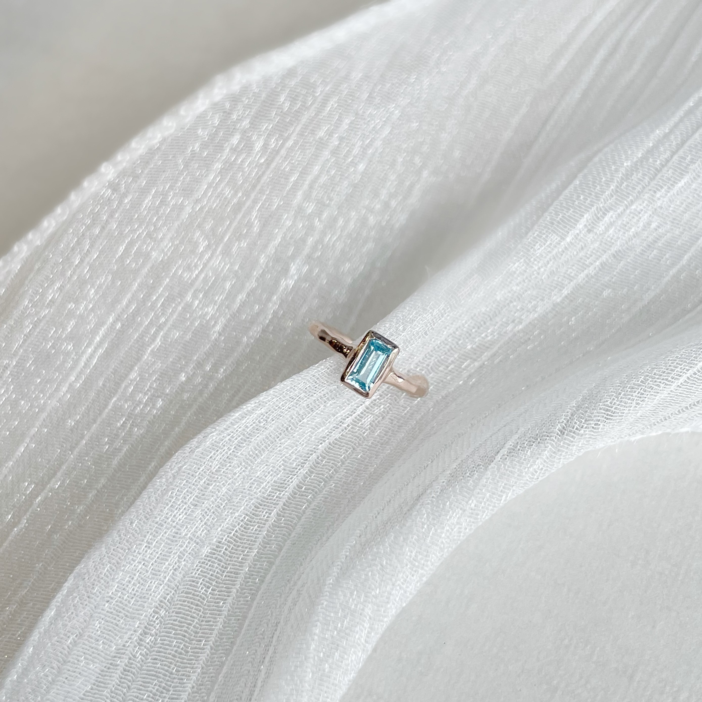 Lego細方托帕石耳骨夾