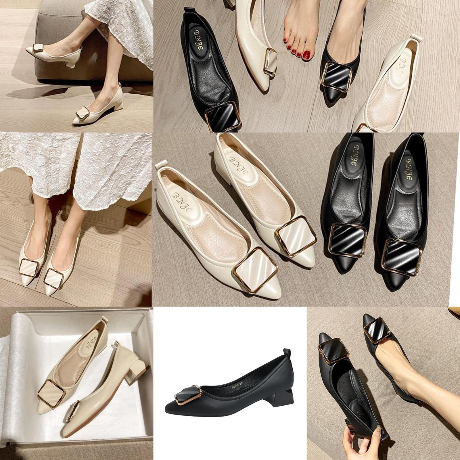 (現貨) 方型扣高踩鞋👠