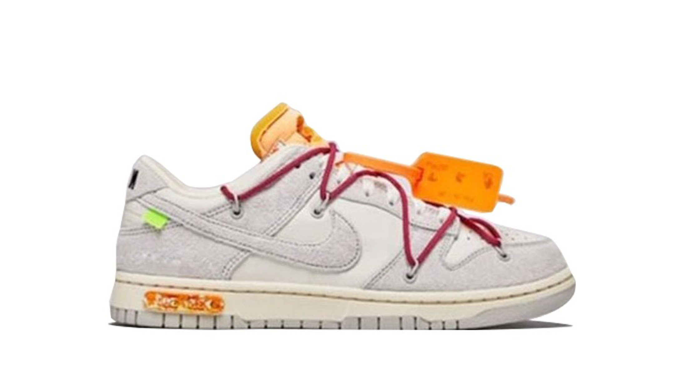 dunk x off white the 50
