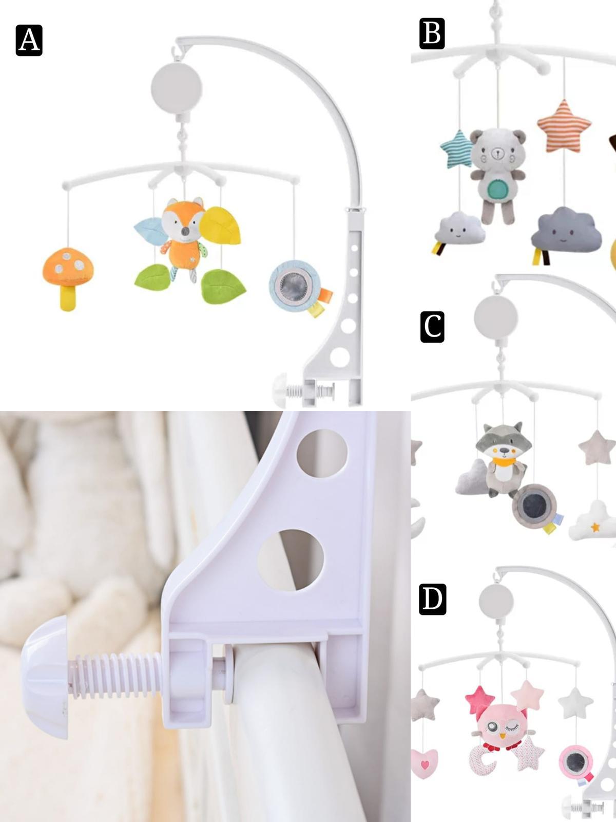 🔶嬰兒音樂床鈴No.1081