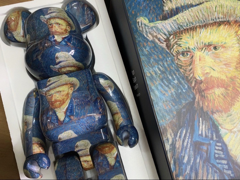BE@RBRICK 庫柏力克熊 梵谷自畫像 (400%+100%/1000%)