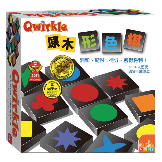 原木形色棋 Qwirkle 繁體中文版