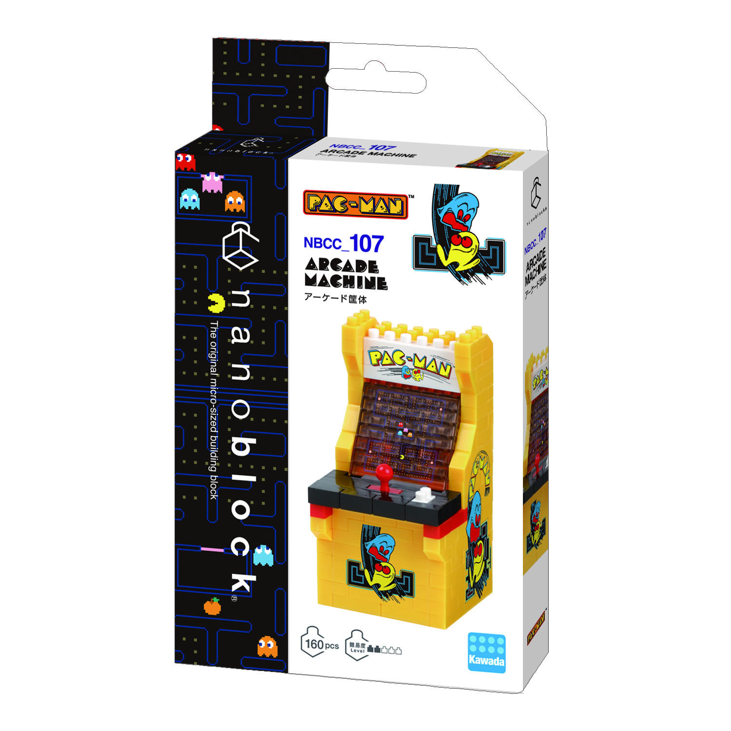 現貨｜Nanoblock 「食鬼遊戲」角色系列‧食鬼街機 PAC-MAN ARCADE MACHINE