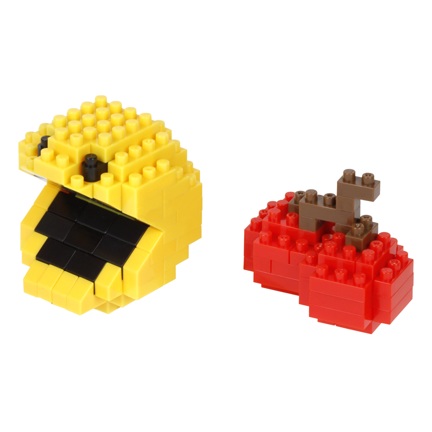 現貨｜Nanoblock「食鬼遊戲」角色系列‧食鬼與車厘子 PAC-MAN (PAC-MAN & CHERRY)