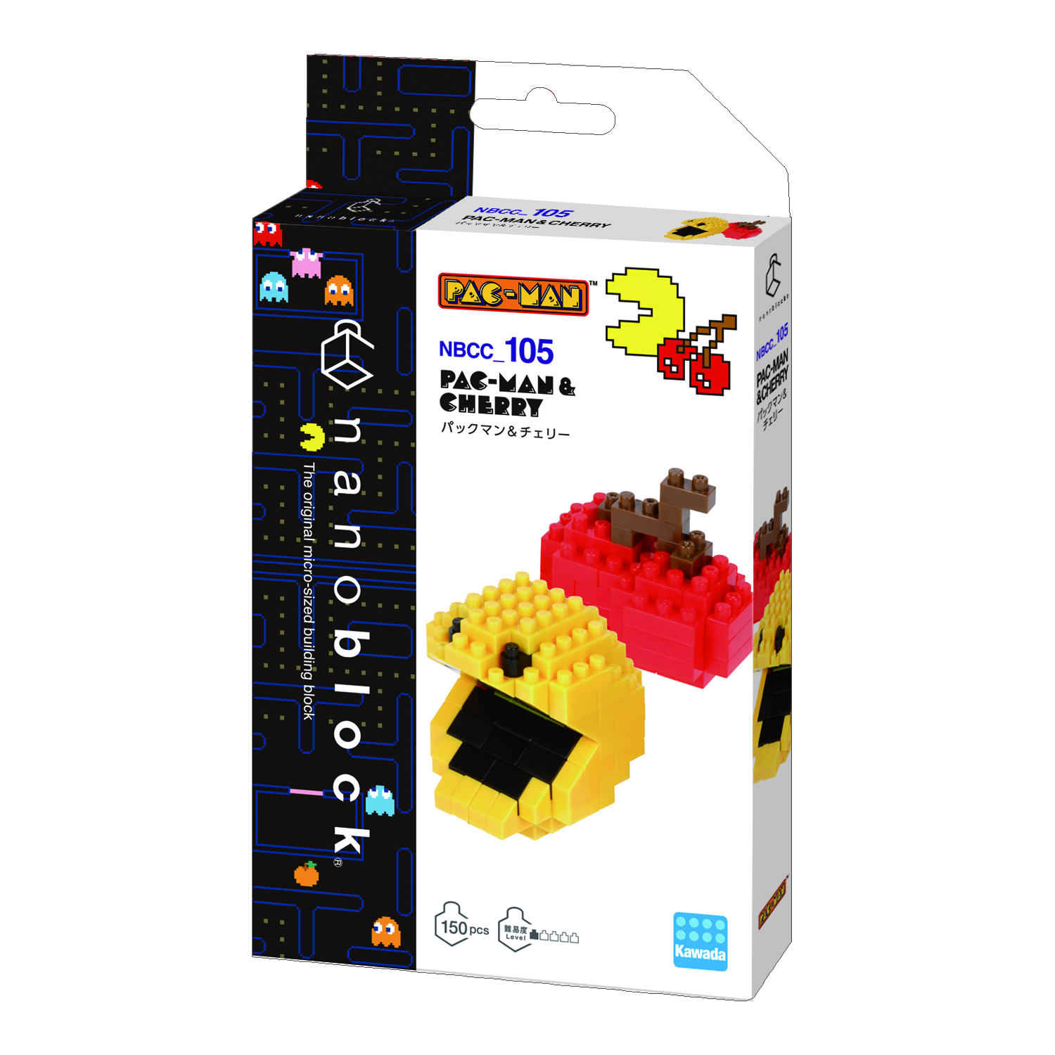 現貨｜Nanoblock「食鬼遊戲」角色系列‧食鬼與車厘子 PAC-MAN (PAC-MAN & CHERRY)