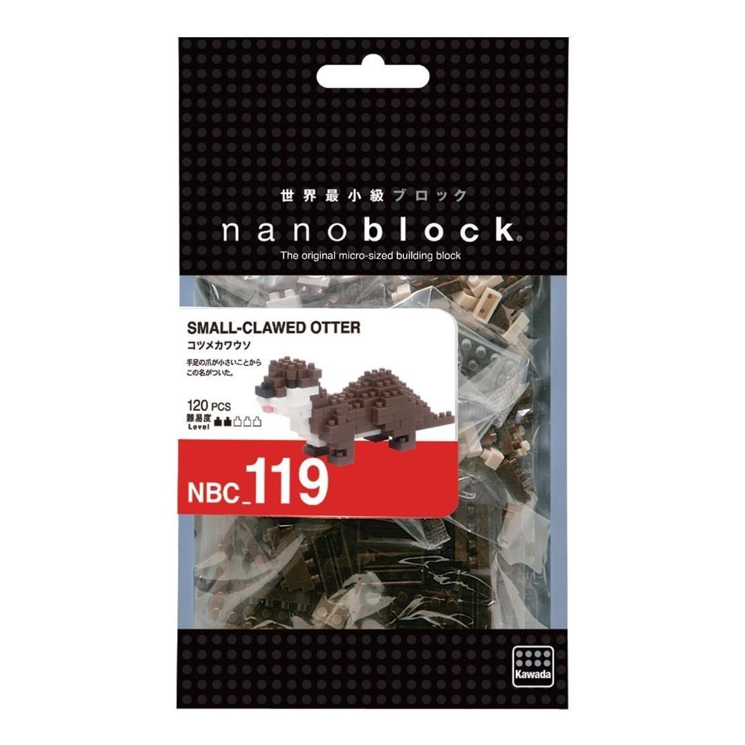現貨｜Nanoblock 小爪水獺 SMALL-CLAWED OTTER