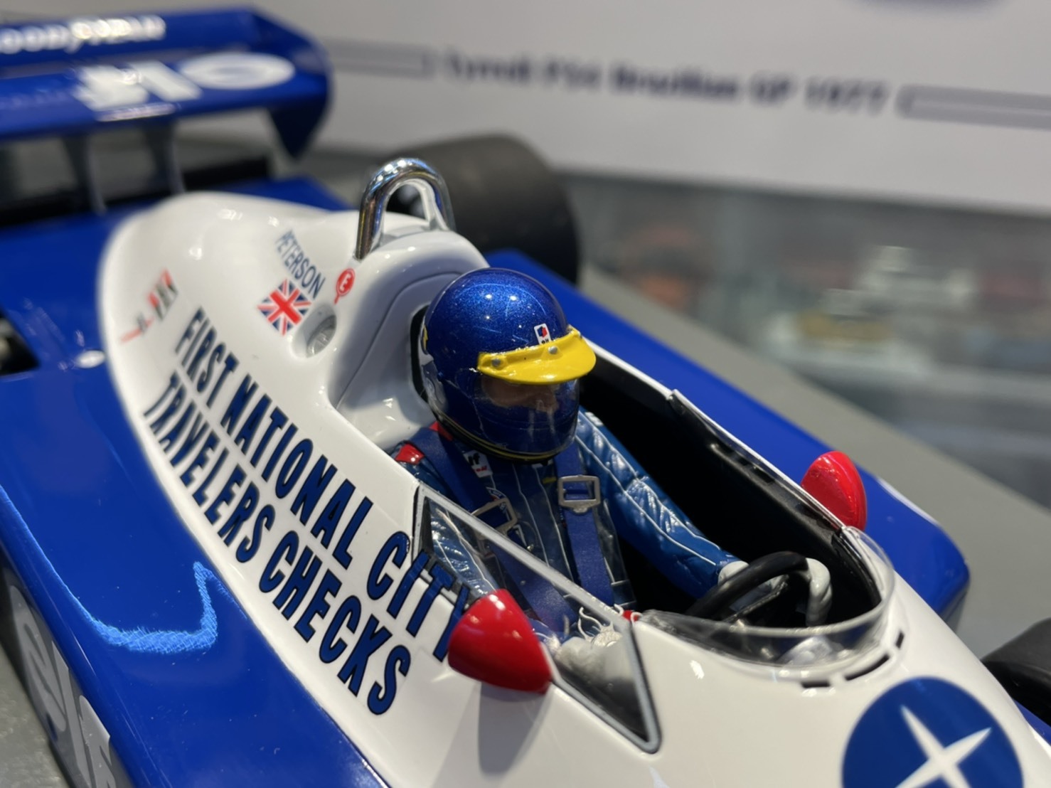 Spark 18S472 Tyrrell P34 Peterson #3 Brazilian GP 1/18
