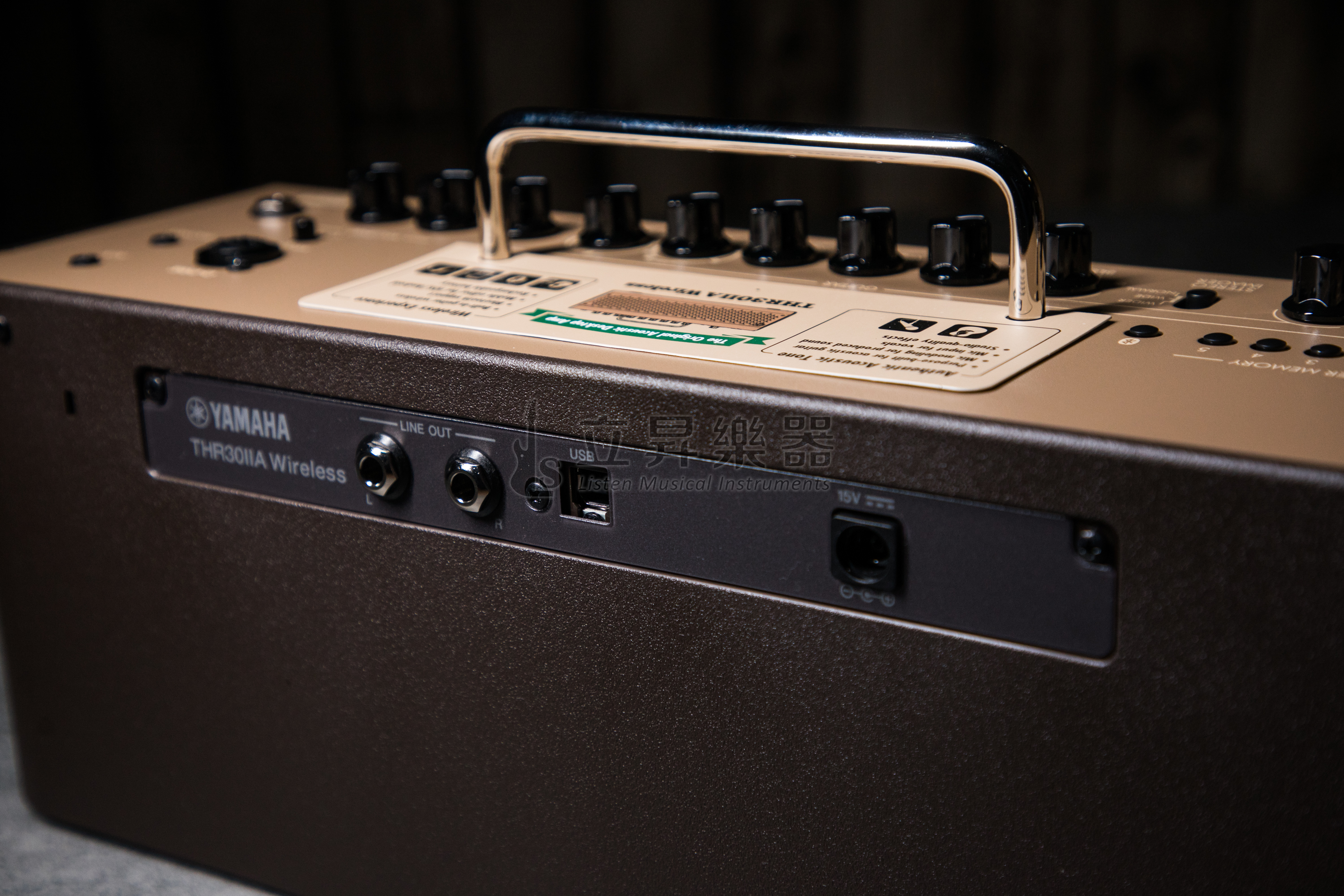 Yamaha YAMAHA THR30IIA Wireless 木吉他音箱 可支援藍牙播放 THR30 第 5 張圖片｜三峽吉他 / Bass
