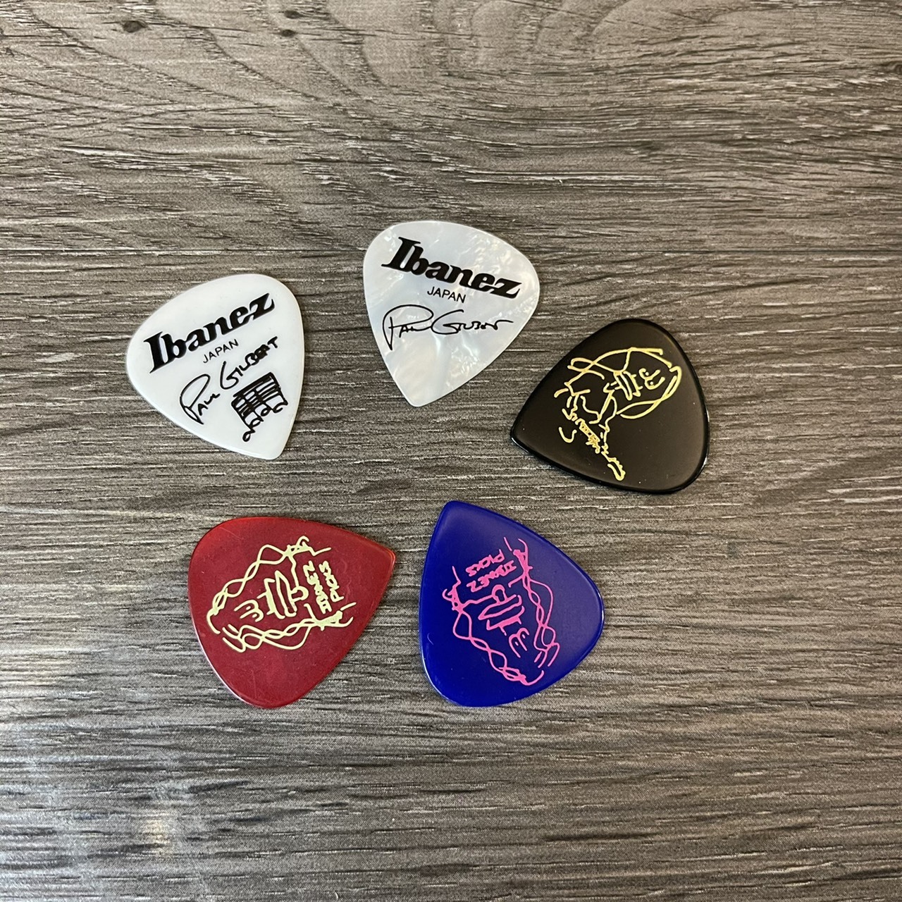 Ibanez Paul Gilbert pick 簽名款 新手老手均適用 買五送一