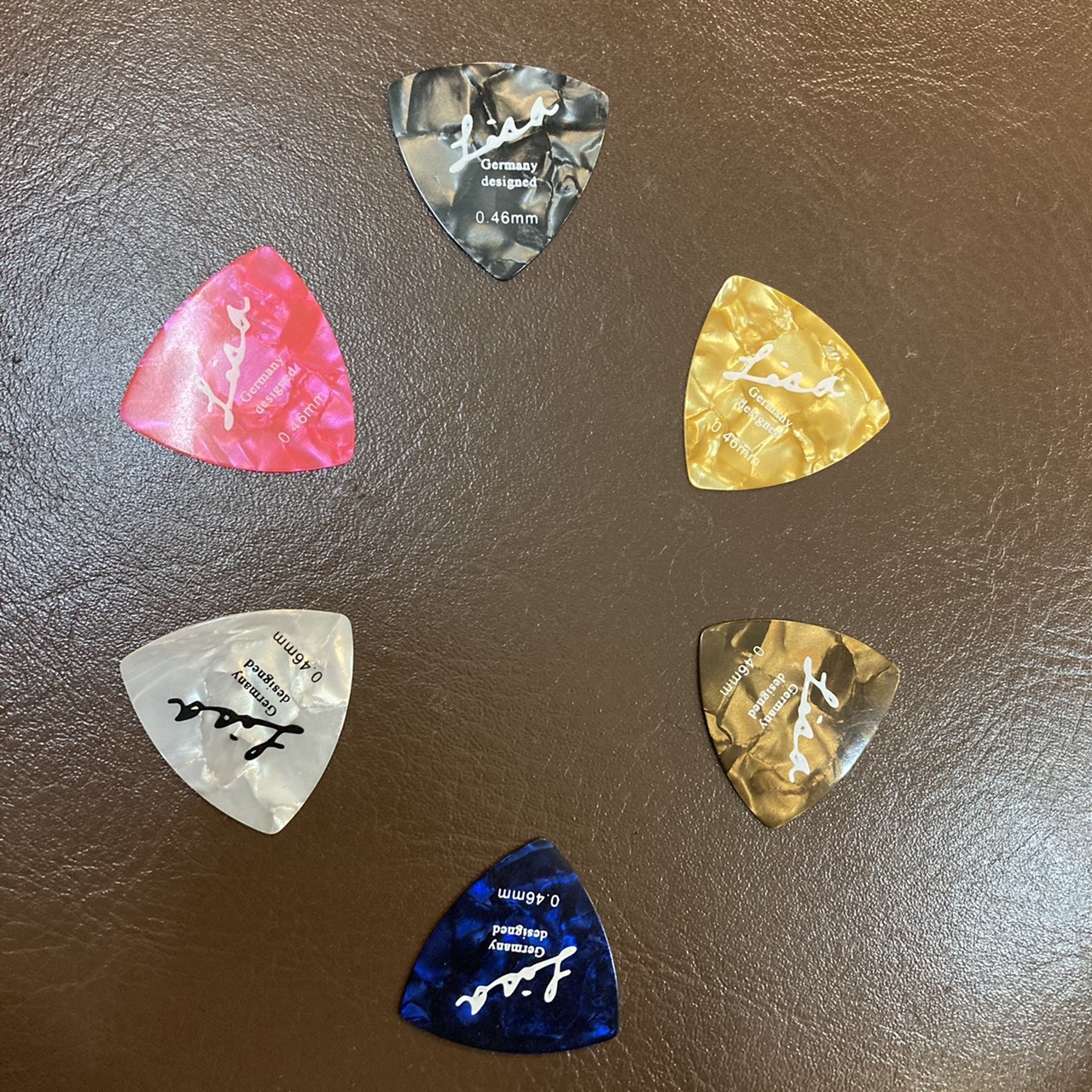 新手專用彈片 Pick 0.46mm 好彈順手 不挑色 買五送一