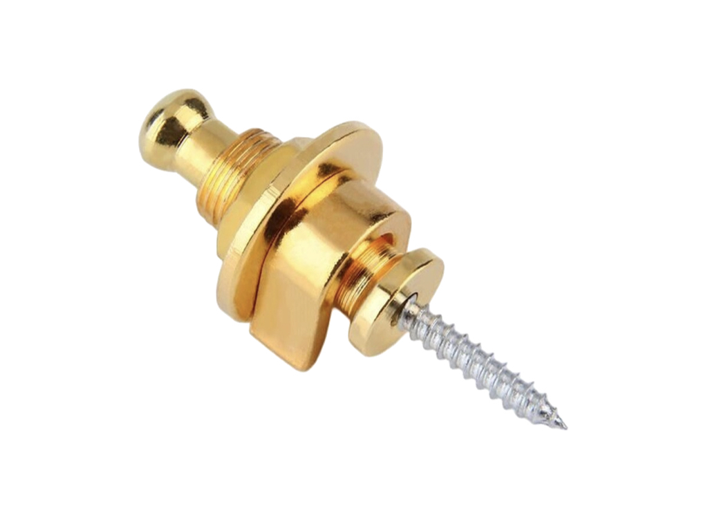 安全背帶扣(一組兩入) 背帶釘 牢固 樂器必備 電吉他 電貝斯（附螺絲） 第 3 張圖片｜三峽吉他 / Bass