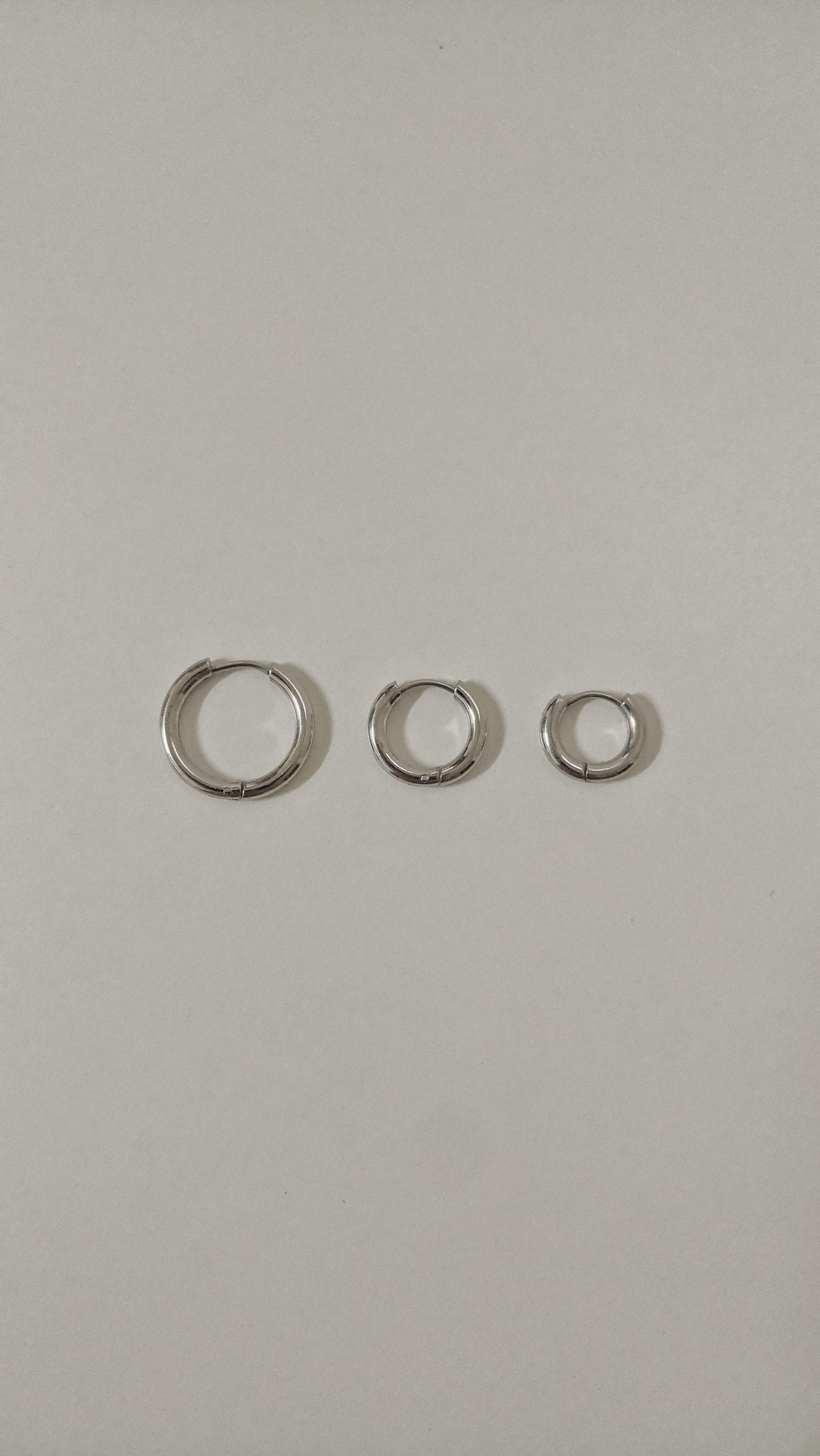 #現貨 (ACCE105) 鋼耳環 基本款百搭圈圈耳環