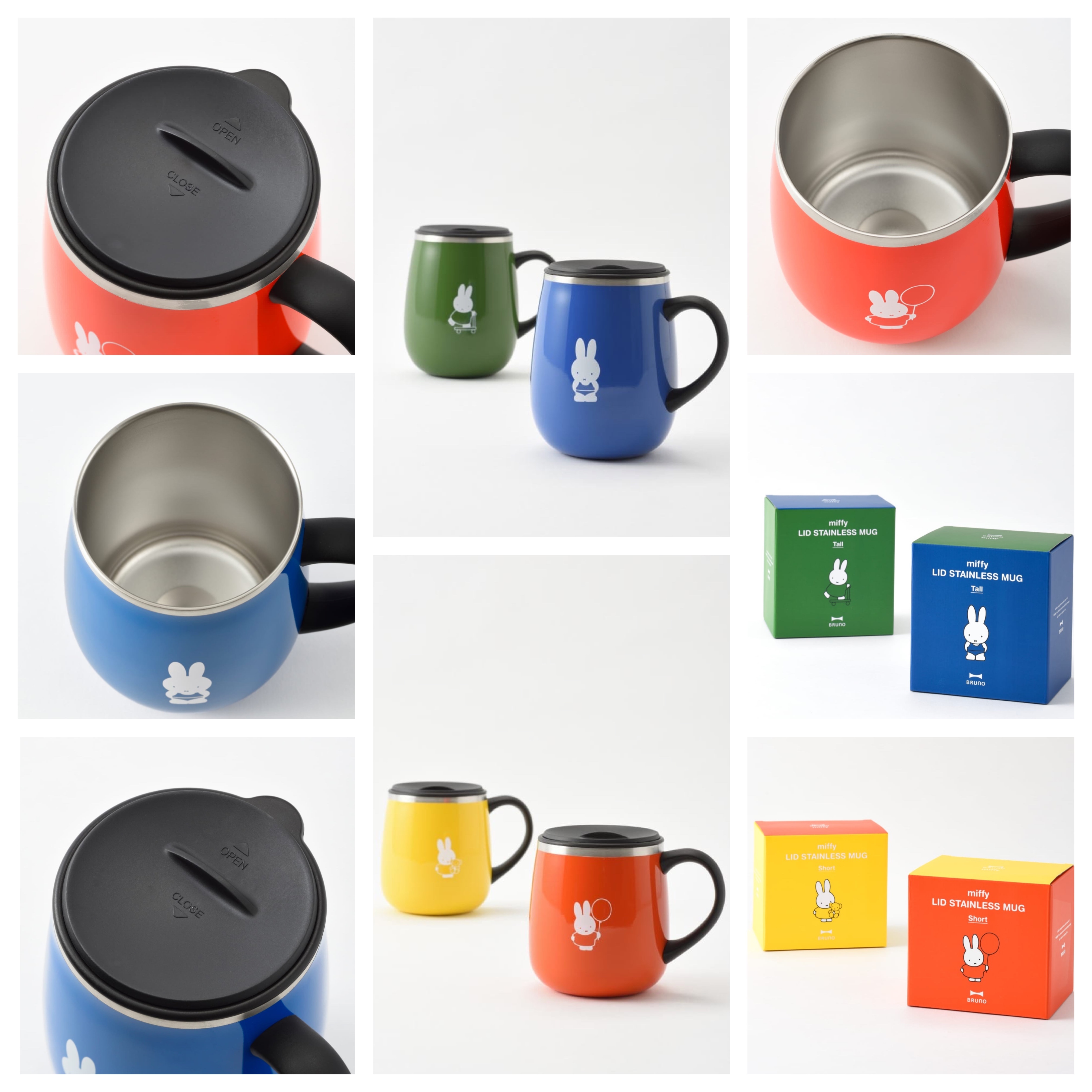 Bruno x Miffy 不銹鋼保溫杯