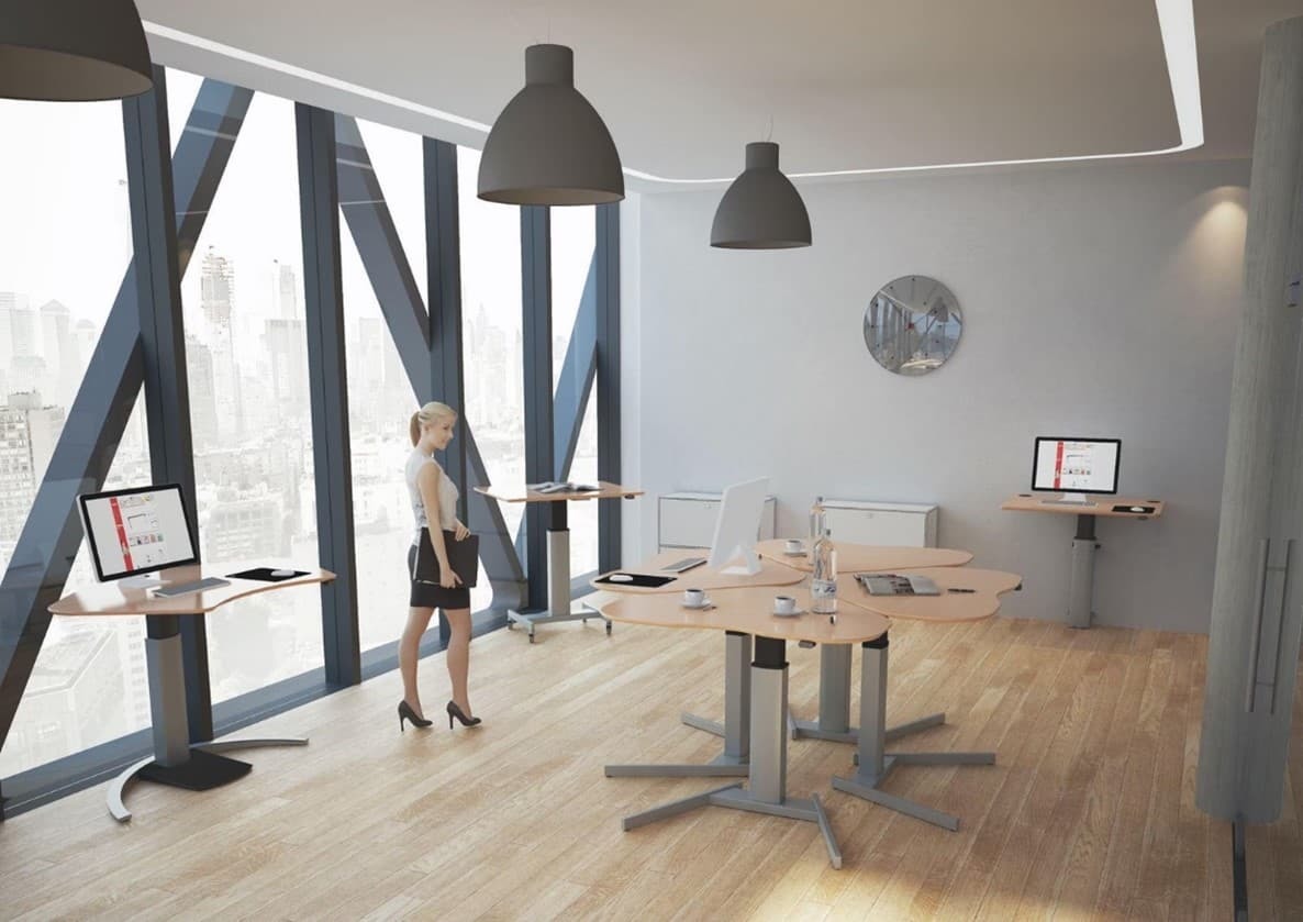 符合人體工學的辦公環境