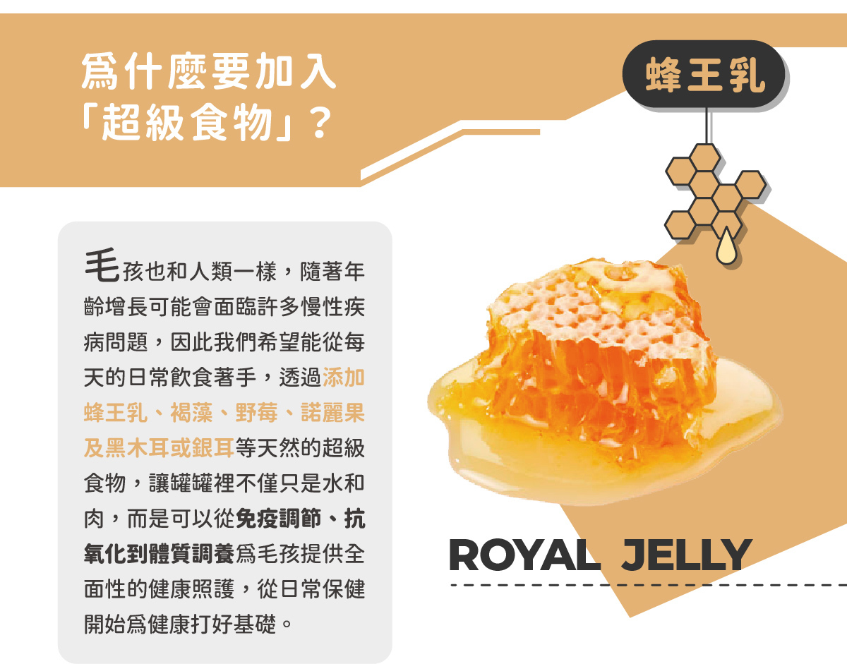 ◆ 符合AAFCO&NRC建議之營養標準，適合全齡貓咪食用 ◆ 用寒天和蒟蒻取代爭議性膠類、零澱粉、零穀物 ◆ 適合貓貓的黃金比例：95%動物性食材+2%植物性食材+3%必需營養素&超級食物 ◆ 添加嬰兒奶粉等級半乳寡糖，鞏固腸道健康 ◆ 含有大量水分的軟嫩質地，輕鬆舔食不費力