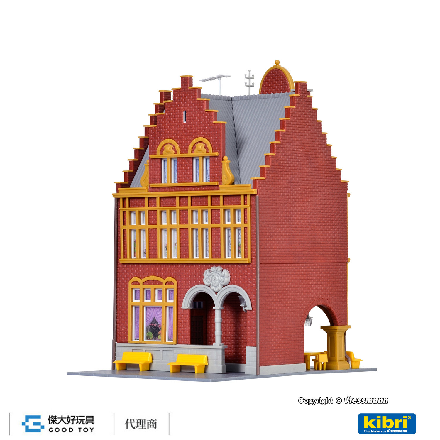 Kibri 38375 (HO) Bailleul 巴約樂 住宅